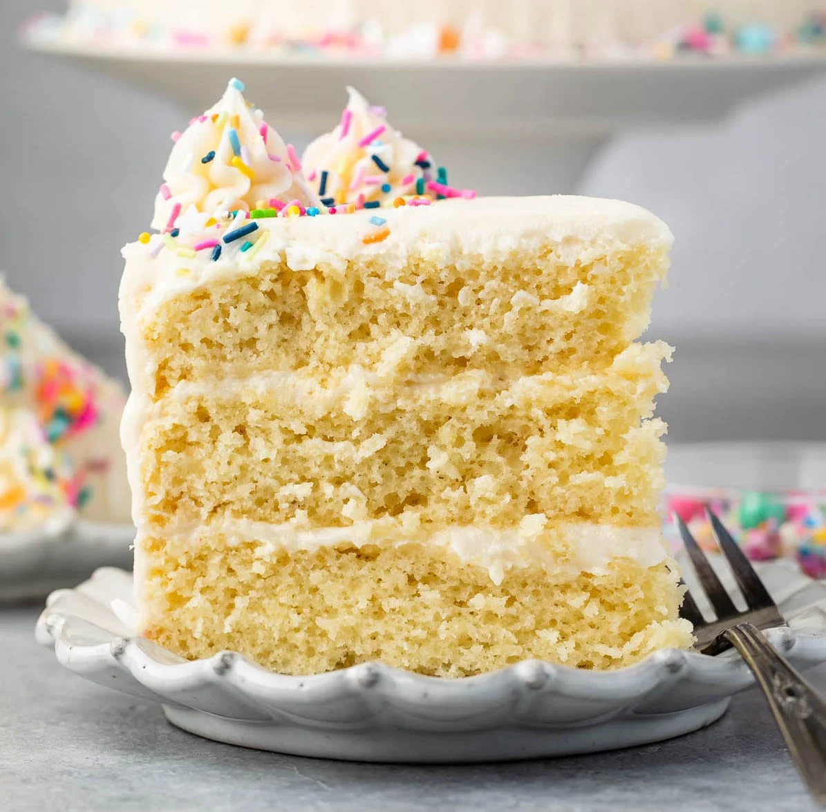 YELLOW CAKE recipe